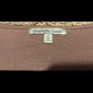 Mauve Charlotte Russe blouse
